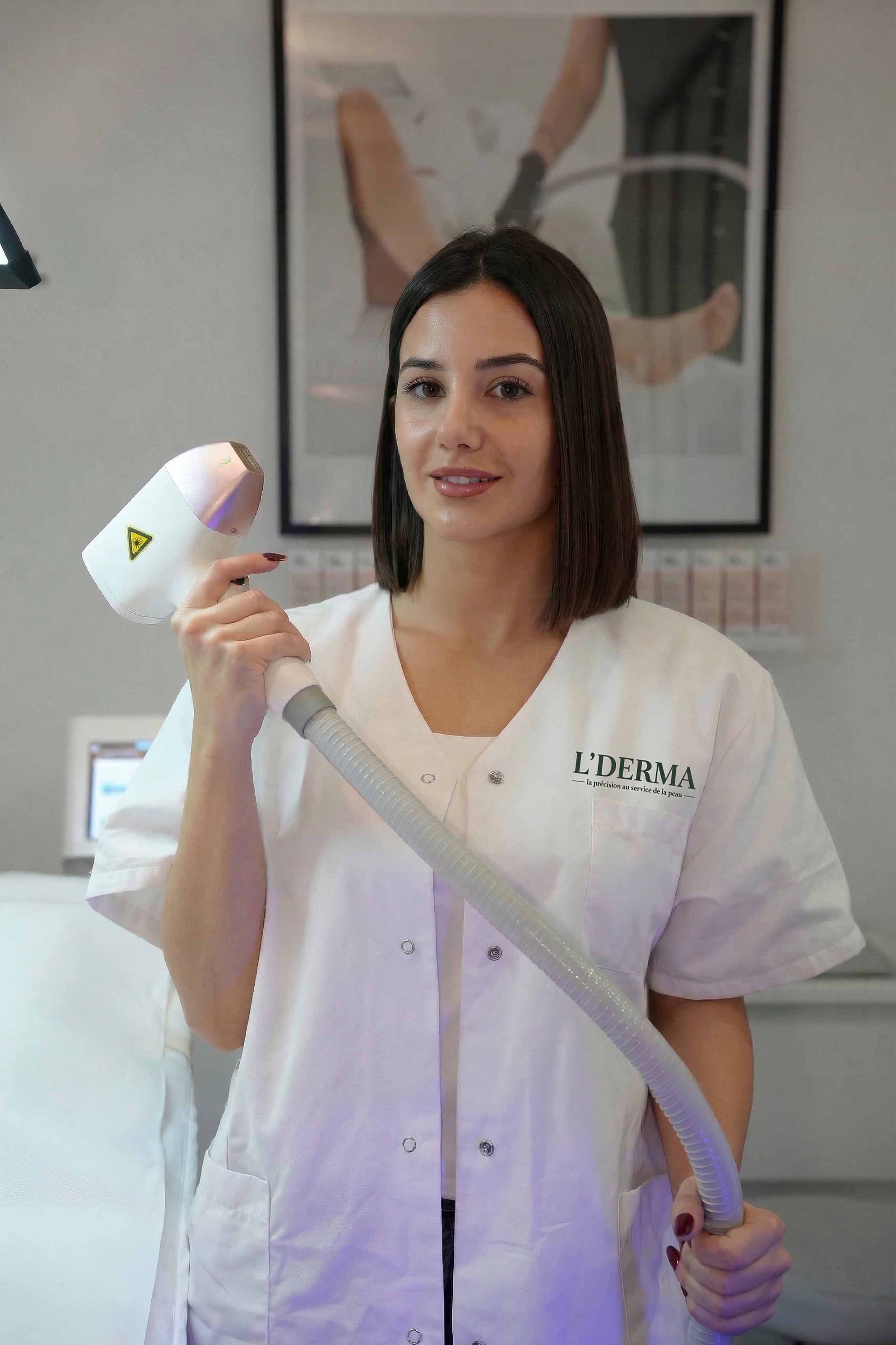 Dépilation laser diode