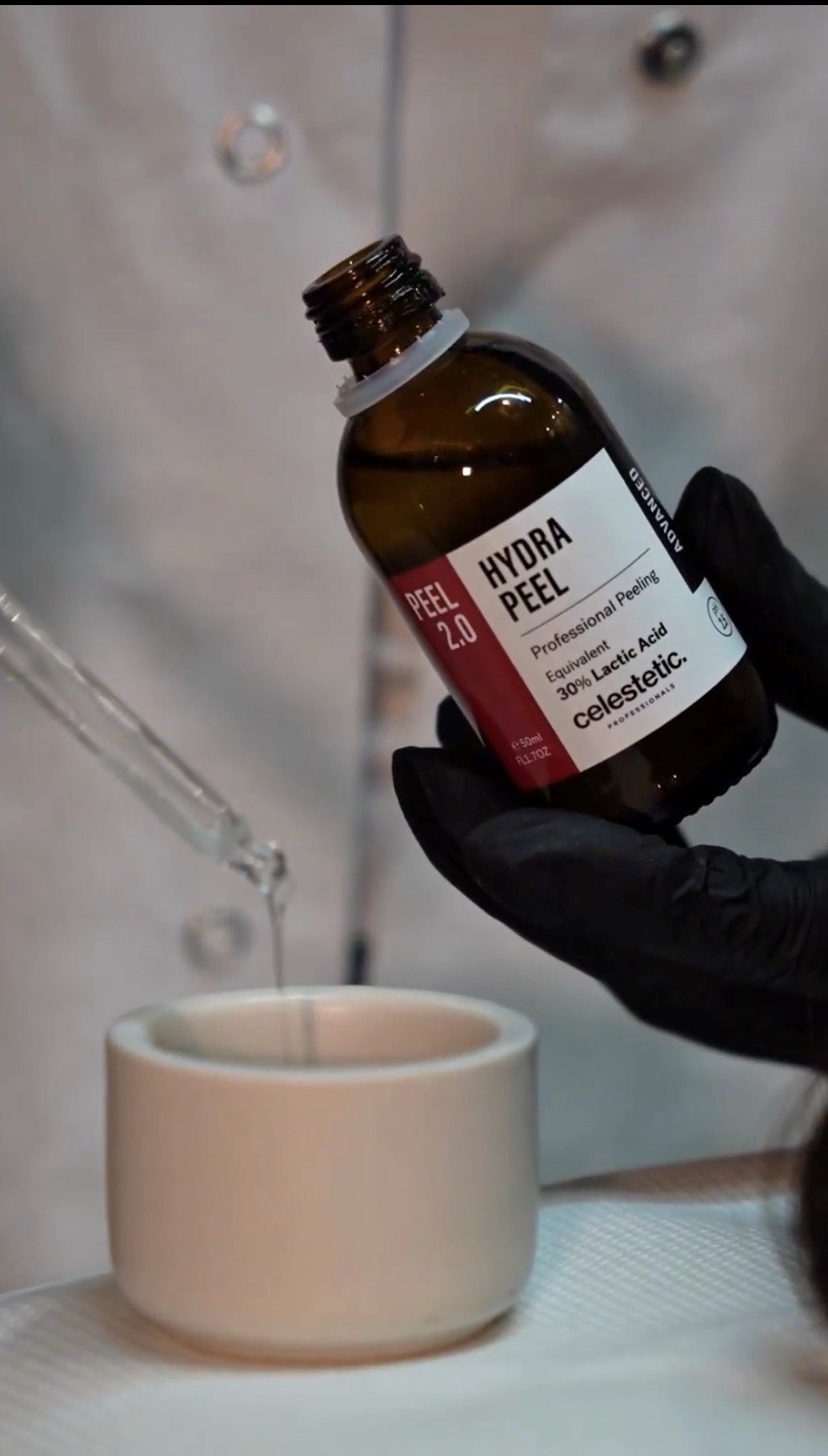 Peelings aux acides de fruits