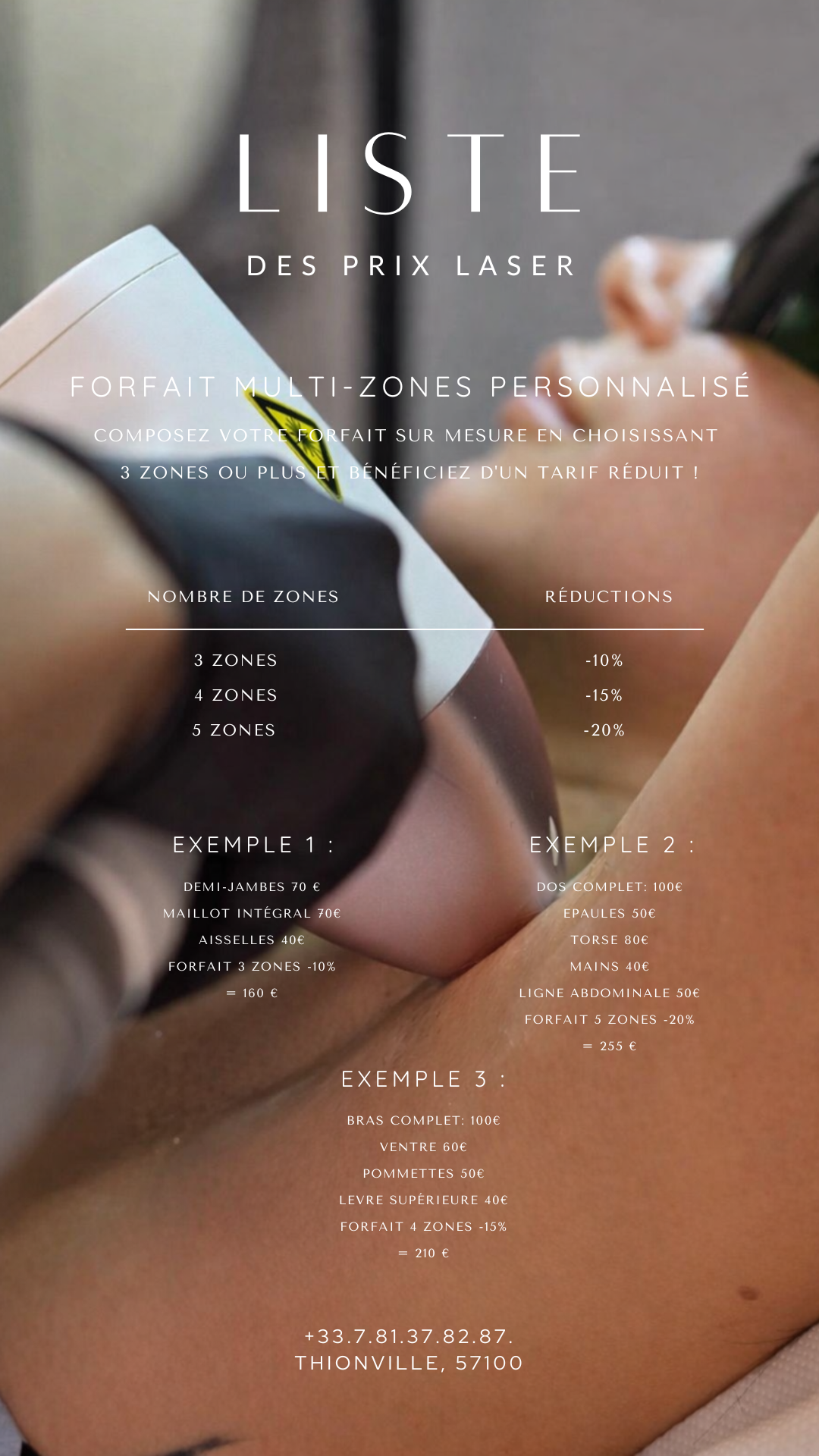 Laser – Forfait Multi-zones